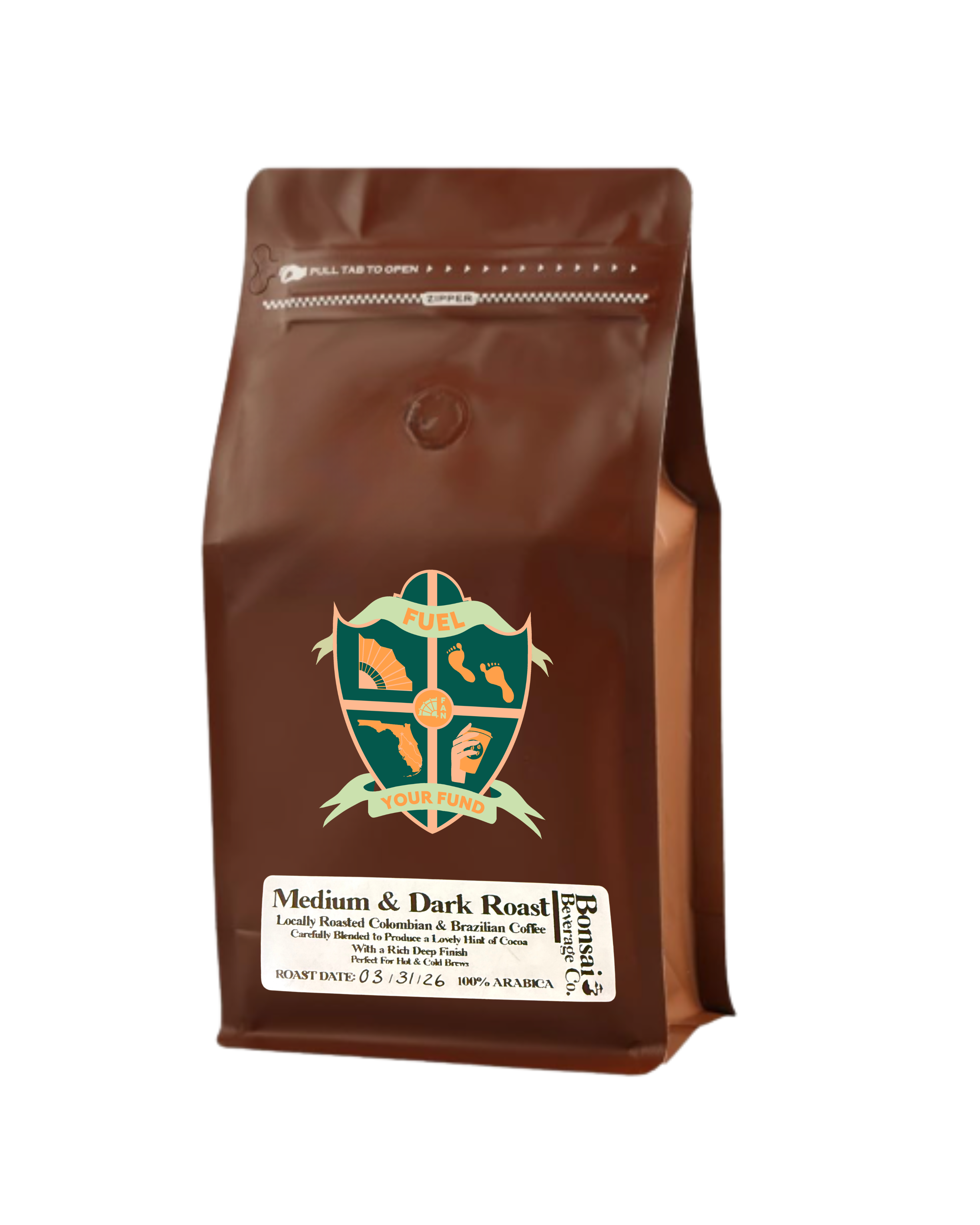 Blend of Colombian and Brazilian Coffee (ROASTED GROUND)